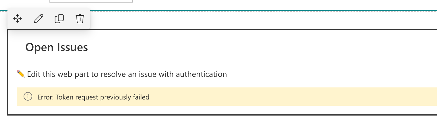 Another SharePoint web part error