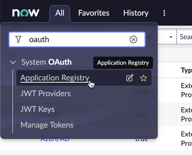 Register adenin as a ServiceNow instance