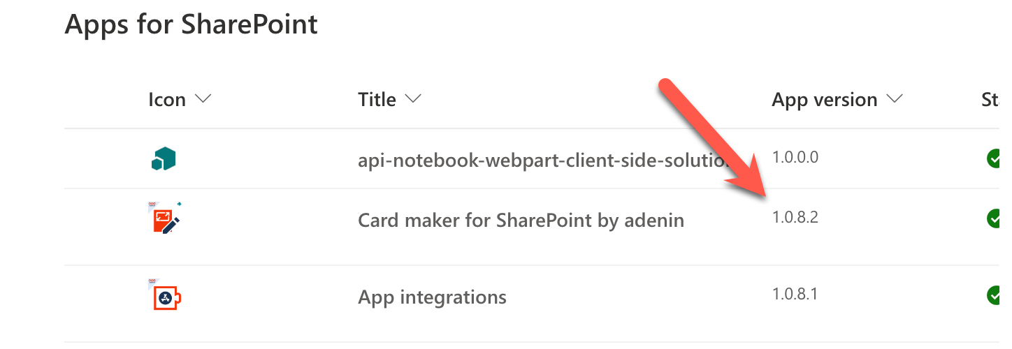 All SharePoint apps